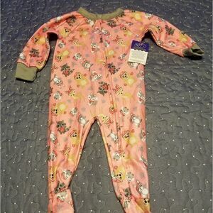 Pink sleepwear size 6 - 9 months NWT